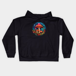 Mushroom Lover Kids Hoodie